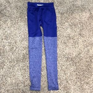 Gymshark Seamless indigo two tone leggings